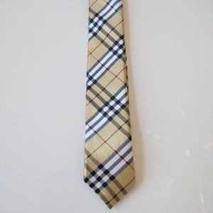 Boys plaid inspired tie